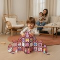 Klocki magnetyczne zamek 78 el. Magnetic Tiles Window Art - 3+ X-Bida