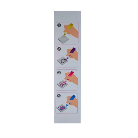 Klocki magnetyczne zamek 78 el. Magnetic Tiles Window Art - 3+ X-Bida