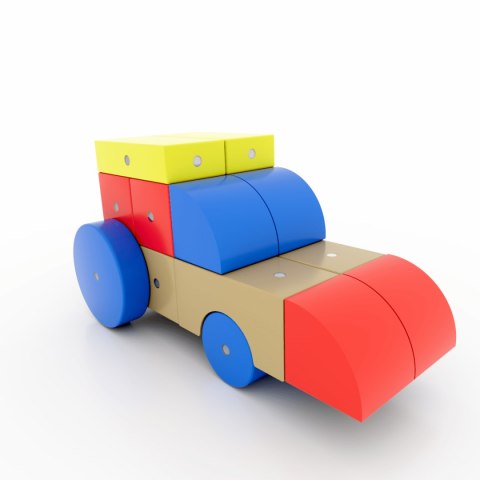 Drewniane klocki magnetyczne Wabi 120 el. Marka niezdefiniowana Drewniane klocki magnetyczne Wabi 120 el. Marka niezdefiniowana