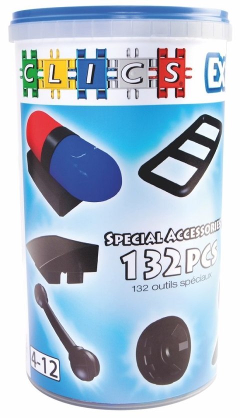 Klocki Clics Tuba 132 elementy specjalne Clics & Clicformers Klocki Clics Tuba 132 elementy specjalne Clics & Clicformers