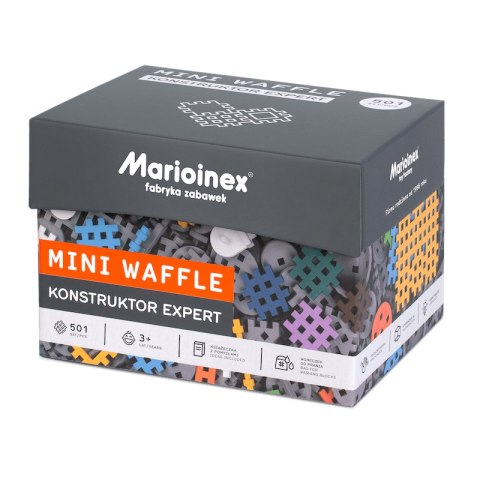 Klocki Mini Waffle Konstruktor Expert 501 el. Marioinex Klocki Mini Waffle Konstruktor Expert 501 el. Marioinex