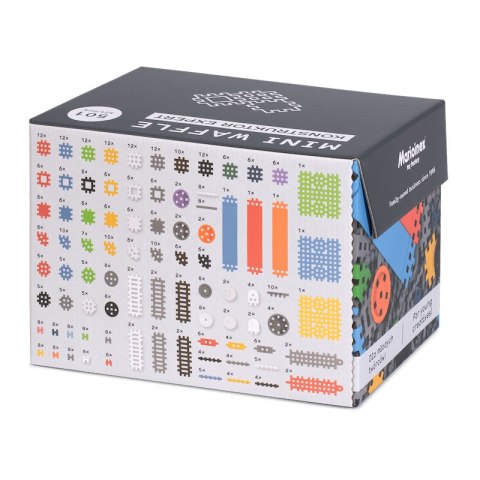 Klocki Mini Waffle Konstruktor Expert 501 el. Marioinex Klocki Mini Waffle Konstruktor Expert 501 el. Marioinex