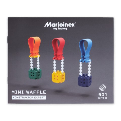 Klocki Mini Waffle Konstruktor Expert 501 el. Marioinex Klocki Mini Waffle Konstruktor Expert 501 el. Marioinex