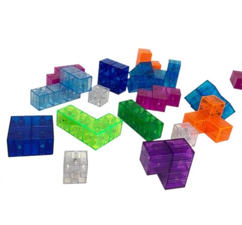 Klocki magnetyczne BIG Magic Cubes 34el. X-Bida Klocki magnetyczne BIG Magic Cubes 34el. X-Bida