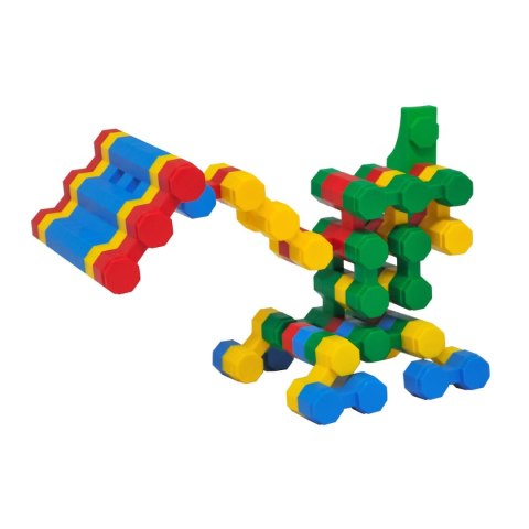 Edukacyjne klocki konstrukcyjne Octagon - 88 el. Tigres Edukacyjne klocki konstrukcyjne Octagon - 88 el. Tigres