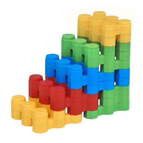 Edukacyjne klocki konstrukcyjne Octagon - 88 el. Tigres Edukacyjne klocki konstrukcyjne Octagon - 88 el. Tigres