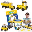 Clics Wiaderko 5w1 123 el. - Klocki konstrukcyjne - Maszyny budowlane Clics & Clicformers