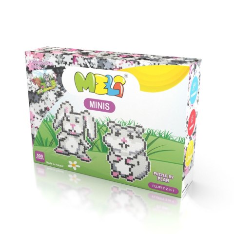 Meli Minis Fluffy 2w1 500 el. Meli Meli Minis Fluffy 2w1 500 el. Meli