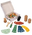 Drewniany zestaw małego konstruktora Adam Toys