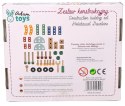 Drewniany zestaw małego konstruktora Adam Toys