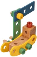 Drewniany zestaw małego konstruktora Adam Toys
