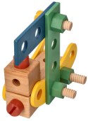 Drewniany zestaw małego konstruktora Adam Toys