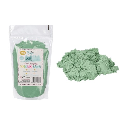 Piasek kinetyczny ColourSand - 1kg - miętowy Adam Toys Piasek kinetyczny ColourSand - 1kg - miętowy Adam Toys