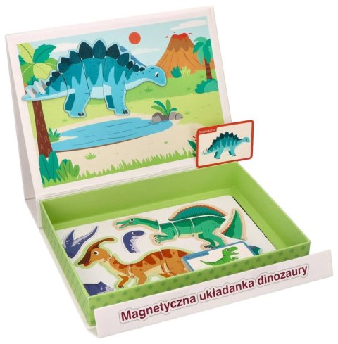 Tablica układanka magnetyczna - Dinozaury Adam Toys Tablica układanka magnetyczna - Dinozaury Adam Toys