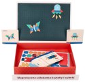 Tablica układanka magnetyczna - Kształty i cyfry Adam Toys