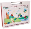 Tablica układanka magnetyczna - Kształty i cyfry Adam Toys