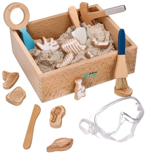 Zestaw małego archeologa - z piaskiem kinetycznym Adam Toys Zestaw małego archeologa - z piaskiem kinetycznym Adam Toys
