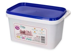 Zestaw - piasek kinetyczny ColourSand 2kg różowy + foremki i łopatka Adam Toys