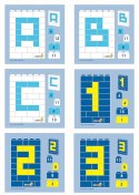Instrukcje 1:1 Little Architekt Litery i Cyfry 17 szt. Little Architect