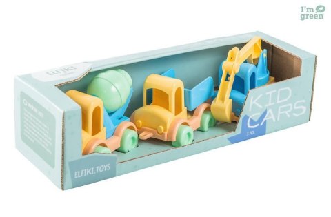 Klocki Elfiki Eco Kid Cars 3 szt. Tigres