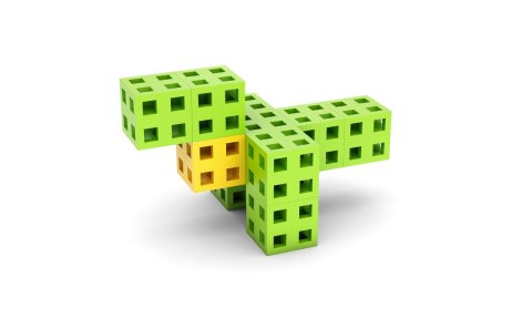 Komplet klocków konstrukcyjnych - Meli Cube 100 Meli Komplet klocków konstrukcyjnych - Meli Cube 100 Meli