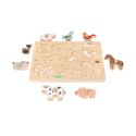 Puzzle dźwiękowe - Farma Nefere