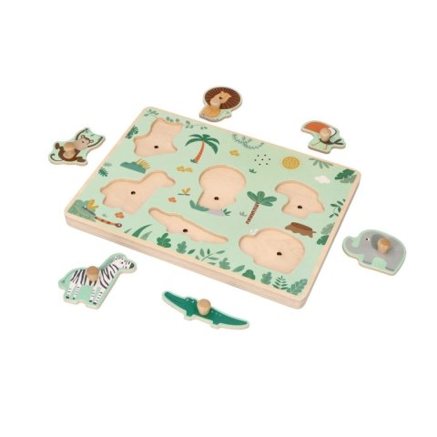 Puzzle dźwiękowe - Safari Nefere Puzzle dźwiękowe - Safari Nefere