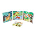 Puzzle magnetyczne - leśne zwierzęta Nefere
