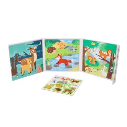Puzzle magnetyczne - leśne zwierzęta Nefere