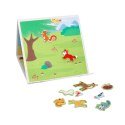 Puzzle magnetyczne - leśne zwierzęta Nefere