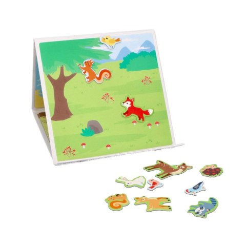 Puzzle magnetyczne - leśne zwierzęta Nefere Puzzle magnetyczne - leśne zwierzęta Nefere