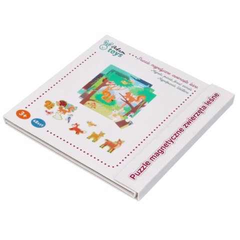 Puzzle magnetyczne - leśne zwierzęta Nefere Puzzle magnetyczne - leśne zwierzęta Nefere