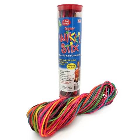 Zestaw kreatywnych sznureczków Wikki Stix - Super długie Mokopico Zestaw kreatywnych sznureczków Wikki Stix - Super długie Mokopico