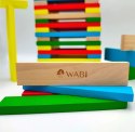Klocki drewniane WABI Planks 12 cm - 200 szt. Wabi