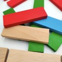Klocki drewniane WABI Planks Edu [8+12 cm] - 200 szt. Wabi