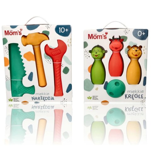 Miękkie kręgle pastelowe Moms Care