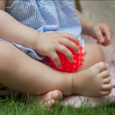 Piłeczka do masażu SENSORKY w torebce [czerwona] Moms Care