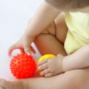Piłeczka do masażu SENSORKY w torebce [niebieska] Moms Care