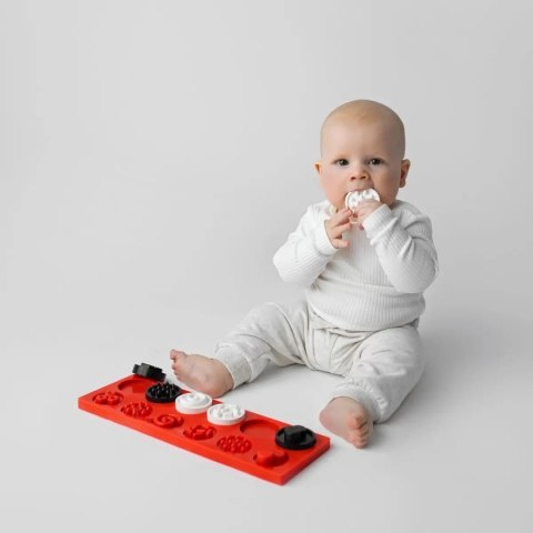 Puzzle kontrastowe - sensoryczne kółeczka XL Moms Care