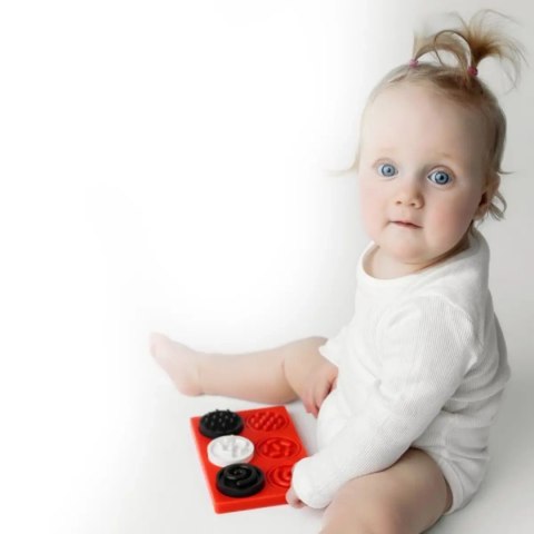 Puzzle kontrastowe - sensoryczne kółeczka Moms Care