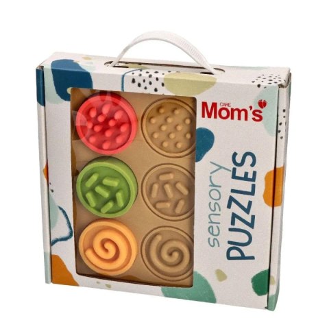 Puzzle sensoryczne kółeczka Moms Care