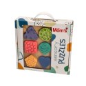 Puzzle sensoryczne - kształty Moms Care