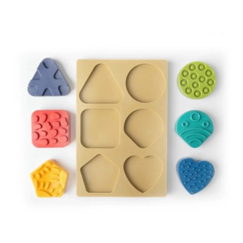 Puzzle sensoryczne - kształty Moms Care