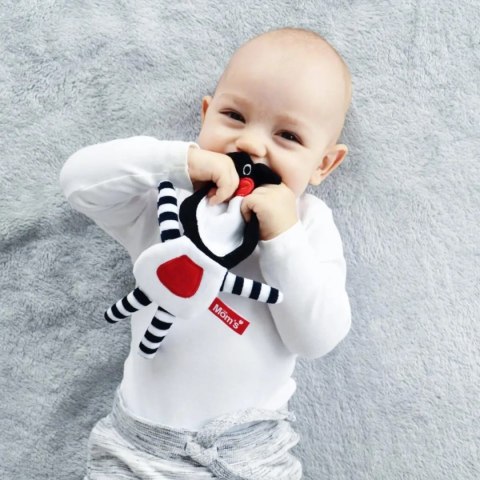 Szeleścik - Misio Buu [czarny] Moms Care