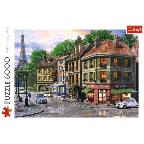 Puzzle 6000 elementów, Uliczka Paryża Puzzle 6000 elementów, Uliczka Paryża