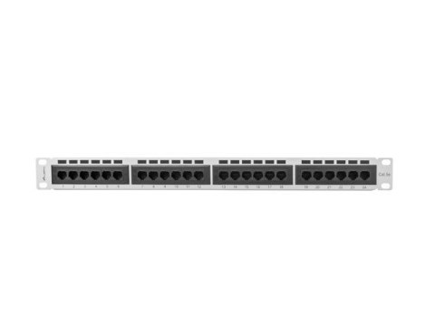 Patch Panel 24 Port 1U Kat.5E szary Patch Panel 24 Port 1U Kat.5E szary