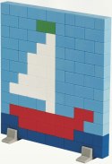 Little Architect - Build a Picture 300 el. Klocki konstrukcyjne Little Architect