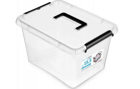 Pojemnik Simple Box 15,5 l. [przezroczysty] Orplast