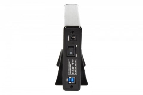 MYSAFE Advanced 3,5" USB 3.0 Obudowa zewnętrzna na dyski HDD i SSD SATA I II III czarna aluminiowa MYSAFE Advanced 3,5" USB 3.0 Obudowa zewnętrzna na dyski HDD i SSD SATA I II III czarna aluminiowa