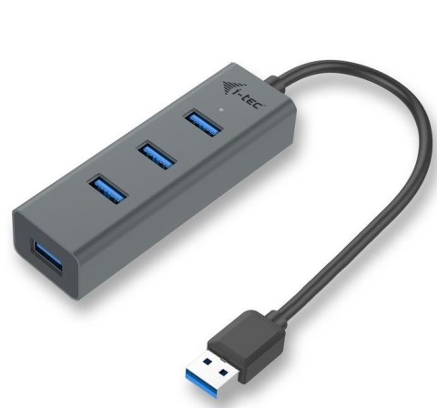 USB 3.0 Metal 4-portowy pasywny HUB USB, 4x port USB 3.0 USB 3.0 Metal 4-portowy pasywny HUB USB, 4x port USB 3.0